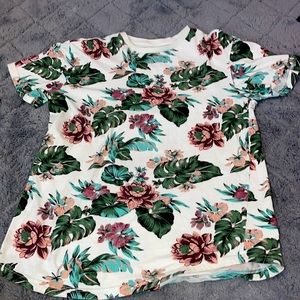Mens flower T-shirt